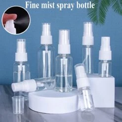 Merkloos 20 Stuks Spuitfles, Klein Navulbaar Draagbare Kunststof Verstuiver, Lege Plastic Parfumverstuiver, Fijne Nevel Doorzichtig Reisverstuiver, Flessen Voor Etherische Oliën, Parfum, Cosmetica (30ml) -Peuterpaleis Winkel 1200x1200 1711