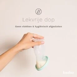 Siliconen Borstkolf Handmatig Met Lekvrije Dop - Handkolf - Breast Pump - Borstpomp Kolf - 100 Ml -Peuterpaleis Winkel 1200x1200 1821