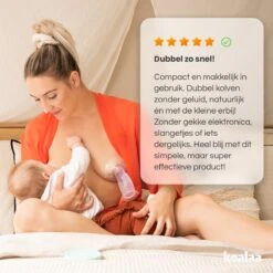 Siliconen Borstkolf Handmatig Met Lekvrije Dop - Handkolf - Breast Pump - Borstpomp Kolf - 100 Ml -Peuterpaleis Winkel 1200x1200 1825