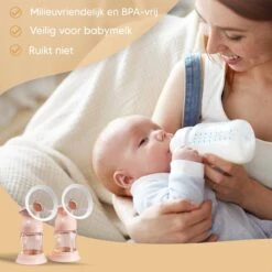 Hunnybunny® Elektrische Borstkolf Dubbel Incl. LCD Scherm - HD Touch Panel - Meerdere Zuigniveaus En Modi’s -– Kolfapparaten Electrisch – Fluisterstil En BPA Vrij 14 Hunnybunny® Elektrische Borstkolf Dubbel Incl. LCD Scherm - HD Touch Panel - Meerdere Zuigniveaus En Modi’s -– Kolfapparaten Electrisch – Fluisterstil En BPA Vrij -Peuterpaleis Winkel 1200x1200 1835