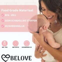 Elektrische Borstkolf - Belove - Draadloze Borstkolf - Oplaadbaar - Moedermelk - BPA-Vrij - 3 Modes - Handsfree - 2 Stuks - Roze -Peuterpaleis Winkel 1200x1200 1852