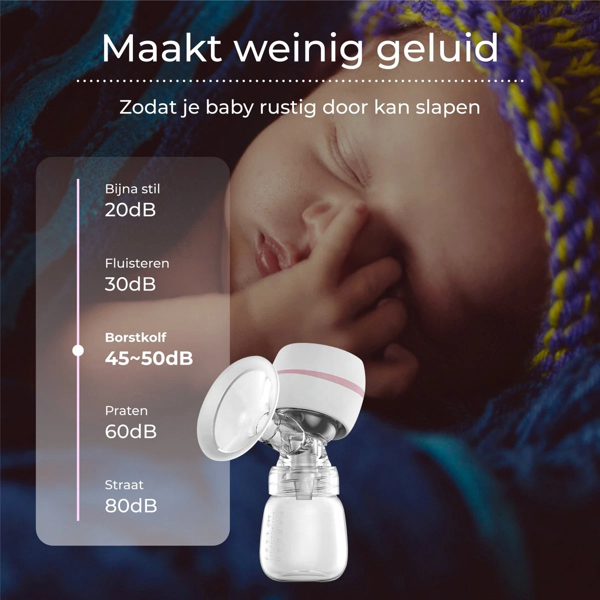 Nuvance - Draagbare Elektrische Borstkolf - Inclusief Melkfles - 180ml - Oplaadbaar - Handkolf - Kolfapparaten - Borstvoeding - 18 Standen - BPA Vrij 12 Nuvance - Draagbare Elektrische Borstkolf - Inclusief Melkfles - 180ml - Oplaadbaar - Handkolf - Kolfapparaten - Borstvoeding - 18 Standen - BPA Vrij - Afbeelding 10