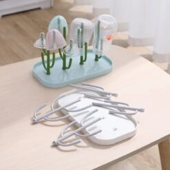 Ever Home Flessen Droogrek - Baby Flessenrek - Afdruiprek Baby - Droogrek - Drying Rack - Blauw -Peuterpaleis Winkel 1200x1200 1870