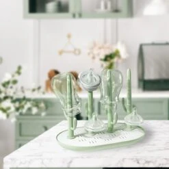 Bebaa® Flessen Droogrek Met Lekbak – Voor Baby Flessen & Flesvoedingsaccessoires -Peuterpaleis Winkel 1200x1200 1889