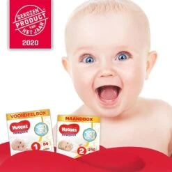 Huggies Luiers - Maat 1 (2 Tot 5 Kg) - 336 (16x21) Stuks - Newborn - Voordeelverpakking -Peuterpaleis Winkel 1200x1200 192