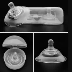 Pure Moms Tepelhoedjes Beschermen Je Tepels En Helpen Het Aanleggen Vergemakkelijken Als Dit Niet Goed Lukt Of Pijnlijk Is - 2 Cm Speen - 2 Stuks - 0-12 Maanden, 1-2 Jaar - BPA Vrij - Beschermend Bakje -Peuterpaleis Winkel 1200x1200 2033