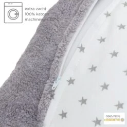 Snoozzz Voedingskussen Zwangerschapskussen Zijslaapkussen - Met Zachte Afneembare Hoes - 185 Cm - Zachte Teddy Mini Ster -Peuterpaleis Winkel 1200x1200 2076