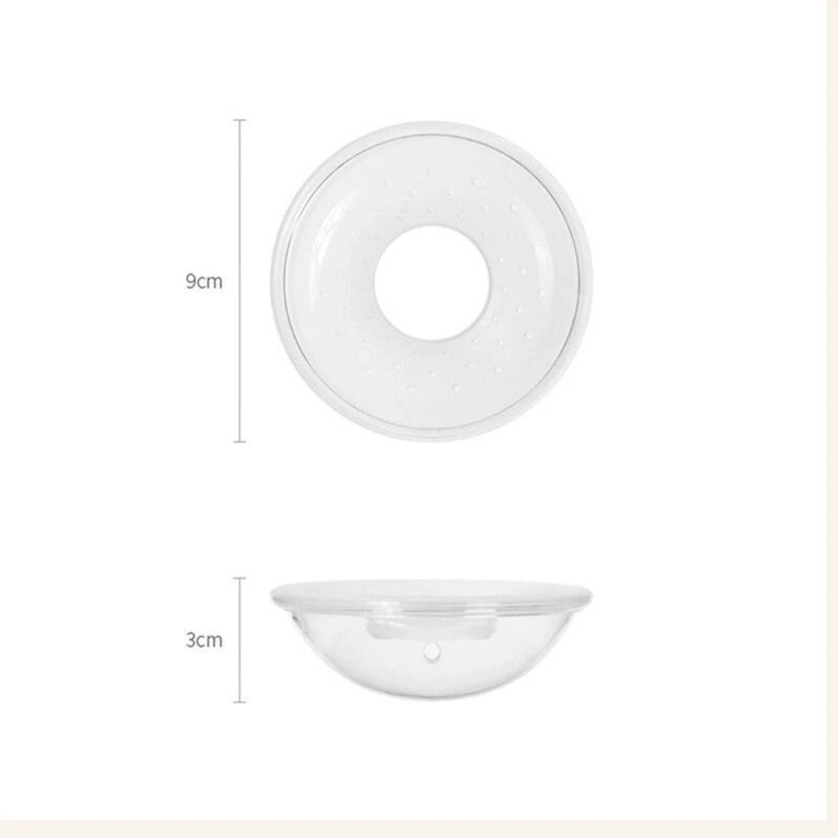 Merkloos Lekschalen - Borstschelpen - Moedermelk - Borstvoeding - T.v.v. Zoogcompressen - 2 Stuks 5 Merkloos Lekschalen - Borstschelpen - Moedermelk - Borstvoeding - T.v.v. Zoogcompressen - 2 Stuks - Afbeelding 3