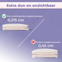 Mother's Gem Zoogcompressen 100 Stuks - Borstcompressen Wegwerp – Kraampakket Nursing Pads – Extra Dun En Onzichtbaar – Zoogkompressen Superabsorberend -Peuterpaleis Winkel 1200x1200 2130