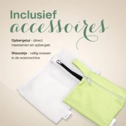 NATURE'S Groove Wasbare Zoogcompressen - Cup AA T/m C - Borstcompressen Wasbaar - Incl Waszakje En Opbergetui - 16 Stuks - Wit -Peuterpaleis Winkel 1200x1200 2135