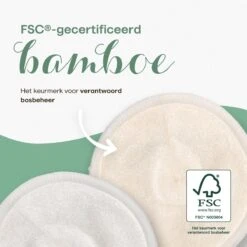 NATURE'S Groove Wasbare Zoogcompressen - Cup AA T/m C - Borstcompressen Wasbaar - Incl Waszakje En Opbergetui - 16 Stuks - Wit -Peuterpaleis Winkel 1200x1200 2137