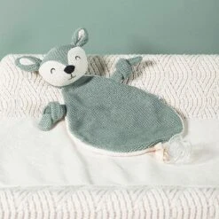 Jollein Knuffeldoekje Deer - Ash Green -Peuterpaleis Winkel 1200x1200 2213