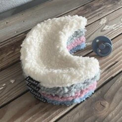 Louka Speendoekje Maan Crème - Teddy Katoen - Speenknuffel -Peuterpaleis Winkel 1200x1200 2222