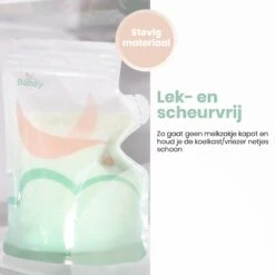 Babily® - Moedermelk Bewaarzakjes - 120 Stuks - Borstvoeding Bewaarzakje - Melkzakjes - 240 Ml - Met Dubbele Sluiting En Schenktuit -Peuterpaleis Winkel 1200x1200 2239