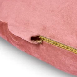 TELANO® Voedingskussen XXL Roze Velvet Wasbare Hoes Met Gouden Rits - Opbergtas - U Vorm - Extra Groot - Zijslaapkussen -Peuterpaleis Winkel 1200x1200 2247
