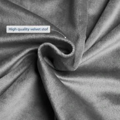 TELANO® Voedingskussen XXL Velvet Wasbare Hoes - Opbergtas - U Vorm - Extra Groot - Zijslaapkussen - Grijs -Peuterpaleis Winkel 1200x1200 2270