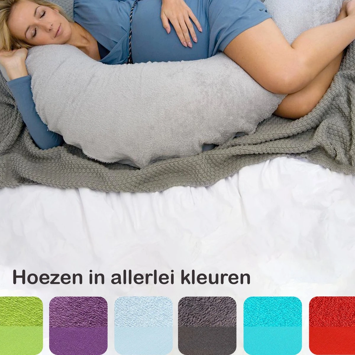 Form Fix XL Zwangerschapskussen - Voedingskussen - Zijslaapkussen - Body Pillow - Lichaamskussen - 185 Cm - Zonder Hoes 9 Form Fix XL Zwangerschapskussen - Voedingskussen - Zijslaapkussen - Body Pillow - Lichaamskussen - 185 Cm - Zonder Hoes - Afbeelding 7