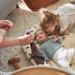 Jollein Speendoekje Bunny Ears - Chestnut -Peuterpaleis Winkel 1200x1200 2307