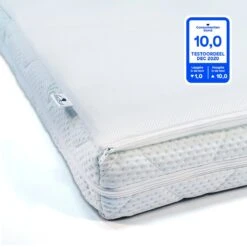 ABZ Baby Matras Combi Witte Panter Met Airgosafe Topper - 70x140 Cm -Peuterpaleis Winkel 1200x1200 2374