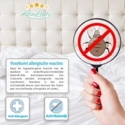 2x LitaLente Matrasbeschermer Waterdicht Babybedje 60x120 Cm - Ledikant Molton 60x120 - Baby Matrasbeschermer 60x120cm - Waterdicht En Ademend Huismijtwerend Matrasvernieuwer Matrashoes - Hoeslakenbadstof - Antibacteriëel - Rondom Elastiek -Peuterpaleis Winkel 1200x1200 2436