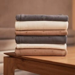 Jollein Baby Deken Ledikant 100x150cm Pointelle - Biscuit -Peuterpaleis Winkel 1200x1200 2438