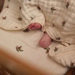 Jollein Deken Hydrofiel Wieg 75x100cm Rosehip -Peuterpaleis Winkel 1200x1200 2449