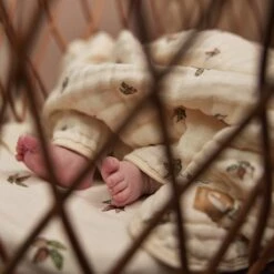 Jollein Deken Hydrofiel Wieg 75x100cm Rosehip -Peuterpaleis Winkel 1200x1200 2452