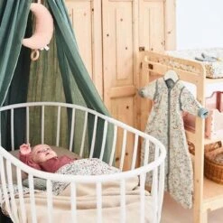 Jollein Baby Laken Wieg 75x100cm Bloom -Peuterpaleis Winkel 1200x1200 2529