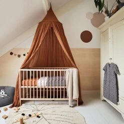 Jollein Baby Laken Wieg 75x100cm Love You - Caramel -Peuterpaleis Winkel 1200x1200 2543