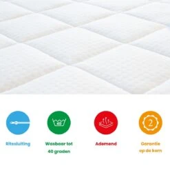 Babymatras 50x80 Wiegmatras Koudschuim HR40 Dubbeldoek | Afritsbaar | Wasbaar | Ademend 23 Babymatras 50x80 Wiegmatras Koudschuim HR40 Dubbeldoek | Afritsbaar | Wasbaar | Ademend -Peuterpaleis Winkel 1200x1200 2601
