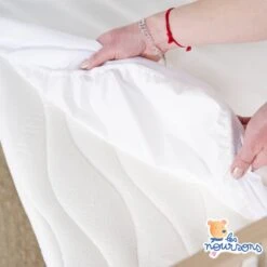 Baby Matrasbeschermer 70x140 Cm - Waterdicht - 100% Katoenen Badstof - Anti-Huisstofmijt - OekoTex® -Peuterpaleis Winkel 1200x1200 2636
