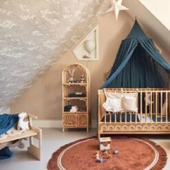 Jollein Baby Deken Wieg 75x100cm Basic Knit - Jeans Blue -Peuterpaleis Winkel 1200x1200 2647