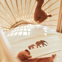Jollein Baby Laken Ledikant 120x150cm Savannah -Peuterpaleis Winkel 1200x1200 2696