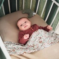 Jollein Baby Laken Ledikant 120x150cm Bloom -Peuterpaleis Winkel 1200x1200 2703
