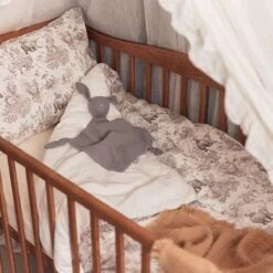 Jollein Baby Dekbedovertrek Met Sloop 100x135/140cm Pimpelmees - Forest Animals -Peuterpaleis Winkel 1200x1200 2715