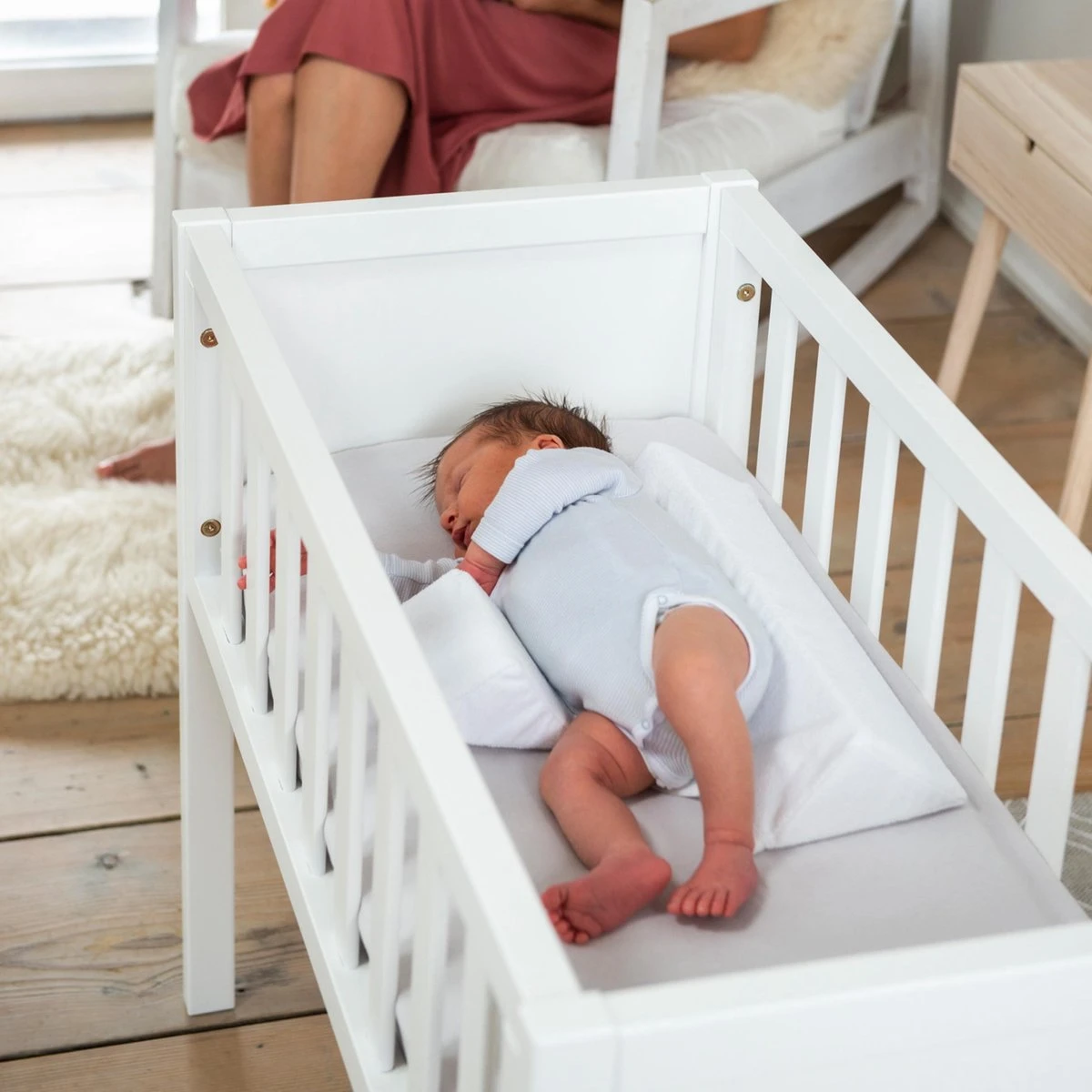 Doomoo Basics Baby Sleep - Zijligkussen 7 Doomoo Basics Baby Sleep - Zijligkussen - Afbeelding 5