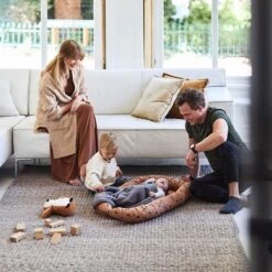 Jollein Babynest Spot 90x52cm - Caramel -Peuterpaleis Winkel 1200x1200 2750