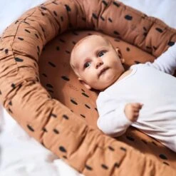 Jollein Babynest Spot 90x52cm - Caramel -Peuterpaleis Winkel 1200x1200 2751