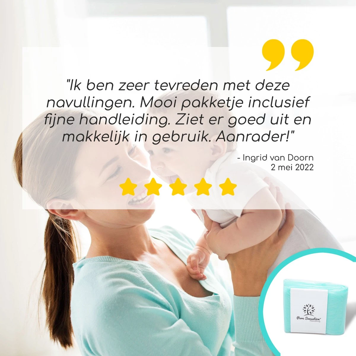 Pure Sensation® Luieremmer Navulling - 3 Stuks - Geschikt Voor Korbell - Inclusief Extra Luier Etui - Navullingen 15/16 Liter - Luieremmer Zakken - Luieremmernavullingen - Luieremmers - Korbell Luieremmer – Luiertasje - Korbell Navulling 11 Pure Sensation® Luieremmer Navulling - 3 Stuks - Geschikt Voor Korbell - Inclusief Extra Luier Etui - Navullingen 15/16 Liter - Luieremmer Zakken - Luieremmernavullingen - Luieremmers - Korbell Luieremmer – Luiertasje - Korbell Navulling - Afbeelding 9