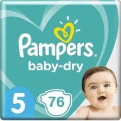 Pampers® Pampers Baby-Dry Luiers - Maat 5 (11-16kg) - 76 Stuks - Voordeelverpakking 25 Pampers® Pampers Baby-Dry Luiers - Maat 5 (11-16kg) - 76 Stuks - Voordeelverpakking -Peuterpaleis Winkel 1200x1200 343