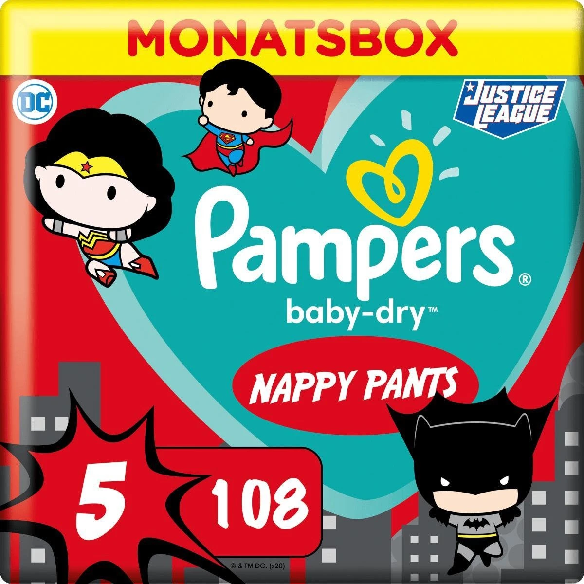 Pampers® Pampers Pants Baby Dry - Luierbroekjes - Maat 5 - 12-17 Kg - Maandbox - Limited Edition, 108 St 3 Pampers® Pampers Pants Baby Dry - Luierbroekjes - Maat 5 - 12-17 Kg - Maandbox - Limited Edition, 108 St