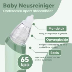 Hunnybunny® Elektrische Neusreiniger Voor Baby’s Met Muziek En Licht – Neuspeer - Aspirator - Neuszuiger - USB-compatibel -Peuterpaleis Winkel 1200x1200 436