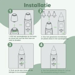 Hunnybunny® Elektrische Neusreiniger Voor Baby’s Met Muziek En Licht – Neuspeer - Aspirator - Neuszuiger - USB-compatibel -Peuterpaleis Winkel 1200x1200 440