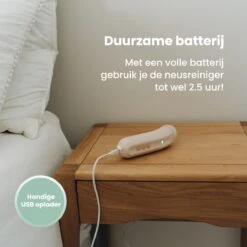 Babily® - Elektrische Neusreiniger Voor Baby's - 0 T/m 6 Jaar - Neuszuiger - Neuspeer - Snoetenpoetser - Toetenveger - Aspirator - Incl. 5 Zuigkrachtstanden En 3 Kalmerende Melodieën -Peuterpaleis Winkel 1200x1200 461