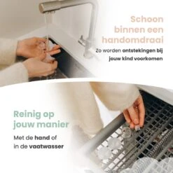 Babily® - Elektrische Neusreiniger Voor Baby's - 0 T/m 6 Jaar - Neuszuiger - Neuspeer - Snoetenpoetser - Toetenveger - Aspirator - Incl. 5 Zuigkrachtstanden En 3 Kalmerende Melodieën -Peuterpaleis Winkel 1200x1200 467