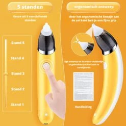 Premium Elektrische Oplaadbare Neus Reiniger Voor Baby En Kinderen - Inclusief Oplader, Handleiding En Batterijen - Hygiënische Neusreiniger - Baby Aspirator - Neuszuiger - Baby Neuspompje - Toetenveger - Baby Neusreiniger - Geel - Neusspoeler 14 Premium Elektrische Oplaadbare Neus Reiniger Voor Baby En Kinderen - Inclusief Oplader, Handleiding En Batterijen - Hygiënische Neusreiniger - Baby Aspirator - Neuszuiger - Baby Neuspompje - Toetenveger - Baby Neusreiniger - Geel - Neusspoeler -Peuterpaleis Winkel 1200x1200 470