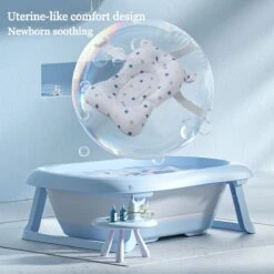K IKIDO Babybadje - 3 In 1 Opvouwbaar - Multifunctioneel - Inclusief Badkussen - Baby Badje - Babybad - Peuterbadje - Lichtgewicht - Blauw 18 K IKIDO Babybadje - 3 In 1 Opvouwbaar - Multifunctioneel - Inclusief Badkussen - Baby Badje - Babybad - Peuterbadje - Lichtgewicht - Blauw -Peuterpaleis Winkel 1200x1200 532