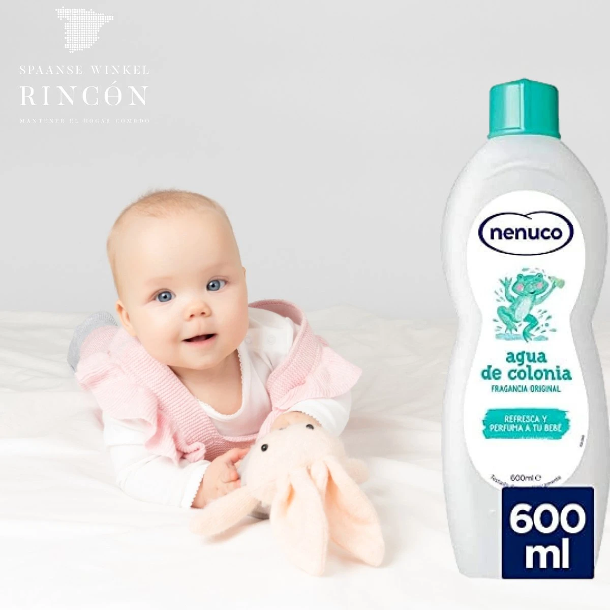 Nenuco Agua De Cologne Baby Haarlotion- 600 Ml 6 Nenuco Agua De Cologne Baby Haarlotion- 600 Ml - Afbeelding 4