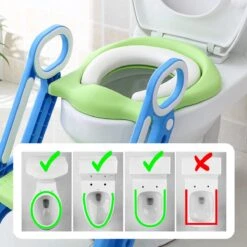 LifeGoods WC Verkleiner Met Trapje - Trainer Met Opstapje - 2 Tot 7 Jaar - Groen/Blauw -Peuterpaleis Winkel 1200x1200 621