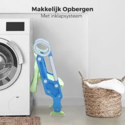 LifeGoods WC Verkleiner Met Trapje - Trainer Met Opstapje - 2 Tot 7 Jaar - Groen/Blauw -Peuterpaleis Winkel 1200x1200 626